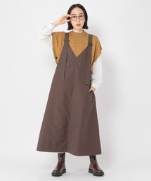 studio CLIP | Vネックジャンスカ[プチ・プラスサイズあり](スカート)