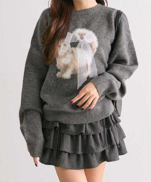 訳あり オリーブデオリーブ レトロ 希少 レア OLIVE des OLIVE（オリーブデオリーブ）の「アソートジャガード