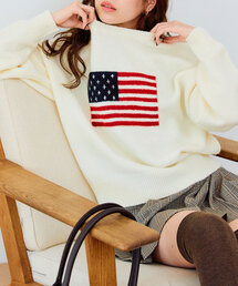 OLIVE des OLIVE | アソートジャガードニット(ニット/セーター)