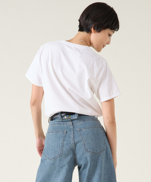 martinique(マルティニーク)の「《別注》【COUTURE D`ADAM /クチュールドアダム 】Sam Haskins/ FlowerTee(Tシャツ/カットソー・レディース・ホワイト・38/40)」の3枚目の写真