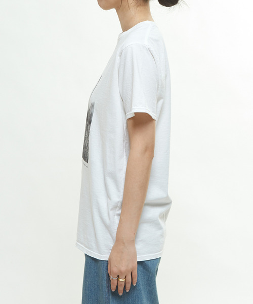 martinique(マルティニーク)の「《別注》【COUTURE D`ADAM /クチュールドアダム 】Sam Haskins/ FlowerTee(Tシャツ/カットソー・レディース・ホワイト・38/40)」の9枚目の写真