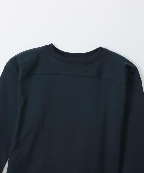 Champion(チャンピオン)の「【Champion/チャンピオン】メンズ MADE IN USA ティーテンイレブン ラグラン3/4スリーブフットボールTシャツ(Tシャツ/カットソー・メンズ・ホワイト/ネイビー/ブラック・X-LARGE/LARGE/MEDIUM/SMALL)」の11枚目の写真