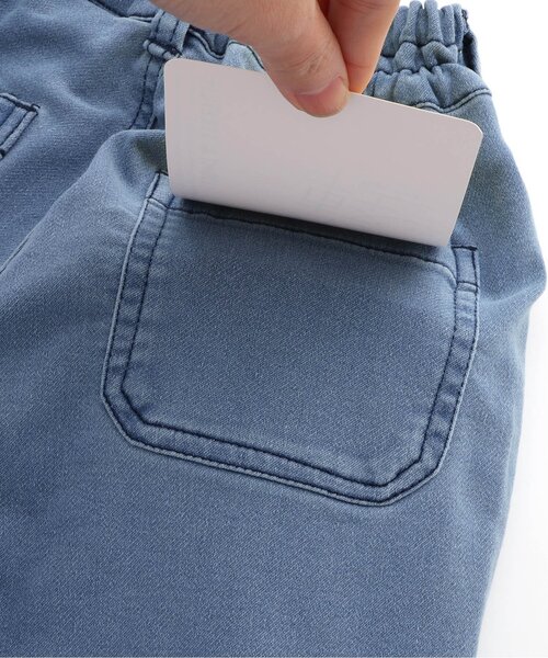 BREEZE（ブリーズ）の「【ジュニア対応】すぽ軽やわらかパンツ（その他パンツ・キッズ・エメラルド/ベージュ/オレンジ/グレー/チャコール/インディゴブルー・140/90/150/110/100/120/130）」の7枚目の写真