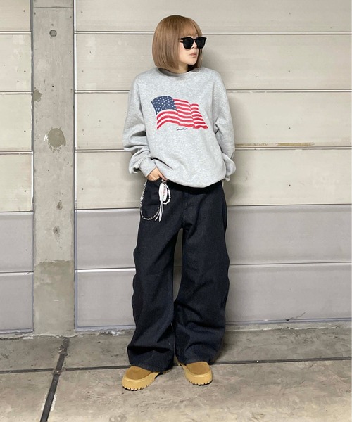 sedacle(セダクル)の「ザイドファスナードッキングデニム(デニムパンツ・メンズ・ブルー/ブラック・LARGE/MEDIUM/SMALL)」の10枚目の写真