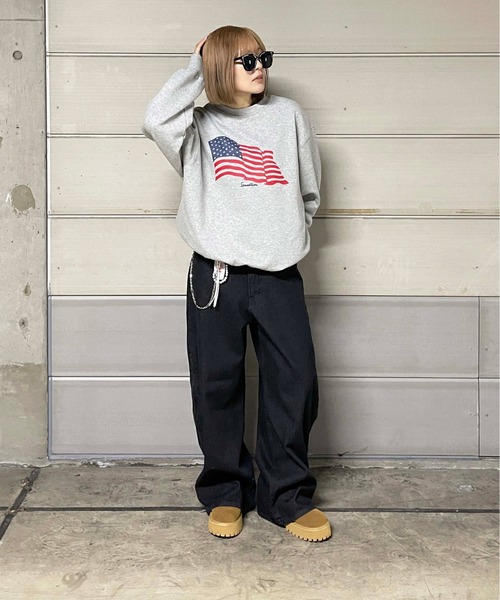 sedacle(セダクル)の「ザイドファスナードッキングデニム(デニムパンツ・メンズ・ブルー/ブラック・LARGE/MEDIUM/SMALL)」の12枚目の写真