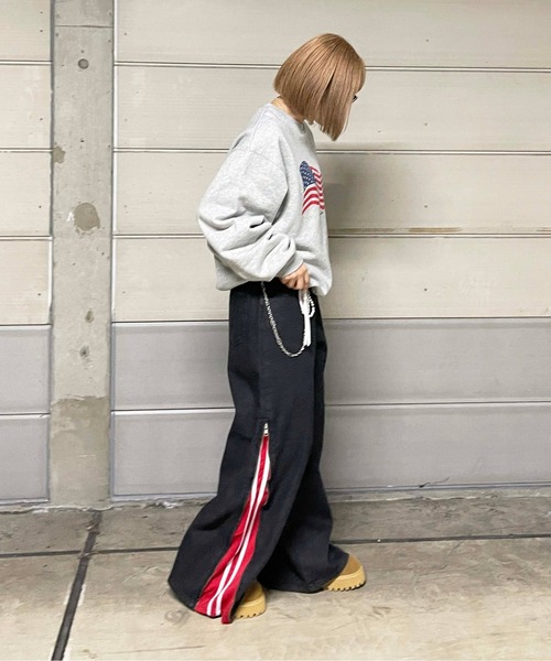 sedacle(セダクル)の「ザイドファスナードッキングデニム(デニムパンツ・メンズ・ブルー/ブラック・LARGE/MEDIUM/SMALL)」の17枚目の写真