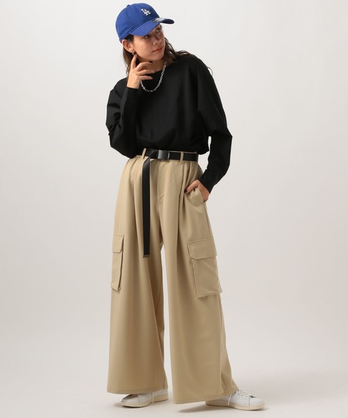 BAYFLOW（ベイフロー）の「ロングガチャベルト（ベルト・レディース・ブラック・FREE）」の2枚目の写真