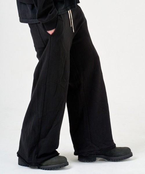 ANDRAP(アンドラップ)の「ANDRAP/アンドラップ/SWEAT PANTS/スウェットパンツ(スウェットパンツ・メンズ・ホワイト/ブラック/グレー・M/L/XL)」の1枚目の写真