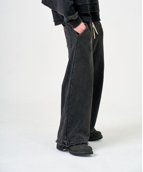 ANDRAP(アンドラップ)の「ANDRAP/アンドラップ/SWEAT PANTS/スウェットパンツ(スウェットパンツ・メンズ・ホワイト/ブラック/グレー・M/L/XL)」の9枚目の写真