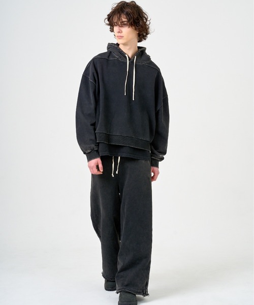 ANDRAP(アンドラップ)の「ANDRAP/アンドラップ/SWEAT PANTS/スウェットパンツ(スウェットパンツ・メンズ・ホワイト/ブラック/グレー・M/L/XL)」の11枚目の写真