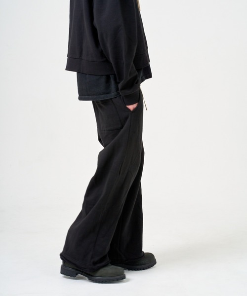 ANDRAP(アンドラップ)の「ANDRAP/アンドラップ/SWEAT PANTS/スウェットパンツ(スウェットパンツ・メンズ・ホワイト/ブラック/グレー・M/L/XL)」の6枚目の写真