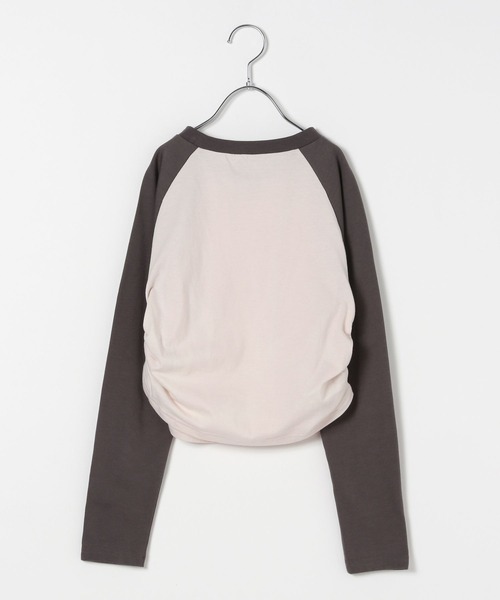 GLOBAL WORK(グローバルワーク)の「ヘビロッTEEチビ長袖/311633(Tシャツ/カットソー・キッズ・ホワイト系8/ホワイト系5/ピンク・140cm/130cm/150cm/160cm)」の10枚目の写真