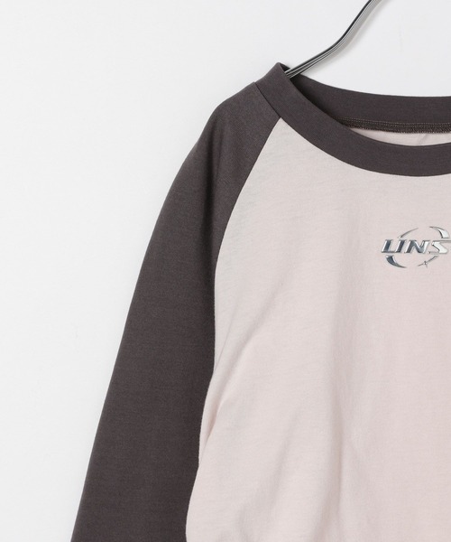 GLOBAL WORK(グローバルワーク)の「ヘビロッTEEチビ長袖/311633(Tシャツ/カットソー・キッズ・ホワイト系8/ホワイト系5/ピンク・140cm/130cm/150cm/160cm)」の6枚目の写真