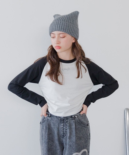 セール】ヘビロッTEEチビ長袖/311633（Tシャツ/カットソー）｜GLOBAL