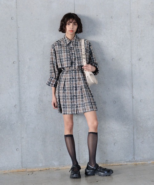 【関税込み】GUIZIO ブラック Donella ミニワンピース GUIZIOのブラック Donella ミニワンピースがセール中