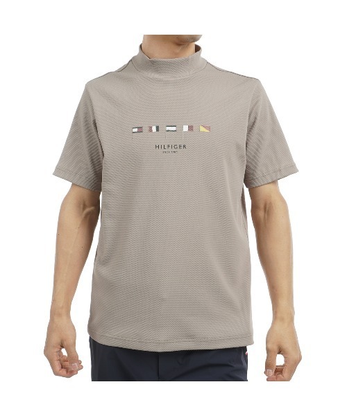 TOMMY HILFIGER GOLF（トミー ヒルフィガー ゴルフ）の「ﾏﾙﾁﾌﾗｯｸﾞ 半袖ﾓｯｸﾈｯｸｼｬﾂ（その他トップス・メンズ・ホワイト/ブルー/ネイビー/サンドベージュ・3L/LL/M/L）」の3枚目の写真