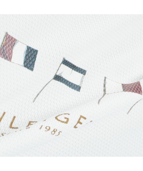 TOMMY HILFIGER GOLF（トミー ヒルフィガー ゴルフ）の「ﾏﾙﾁﾌﾗｯｸﾞ 半袖ﾓｯｸﾈｯｸｼｬﾂ（その他トップス・メンズ・ホワイト/ブルー/ネイビー/サンドベージュ・3L/LL/M/L）」の6枚目の写真