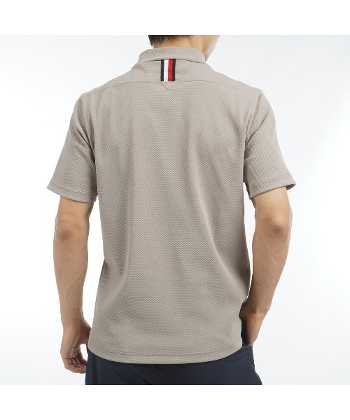TOMMY HILFIGER GOLF（トミー ヒルフィガー ゴルフ）の「ﾏﾙﾁﾌﾗｯｸﾞ 半袖ﾓｯｸﾈｯｸｼｬﾂ（その他トップス・メンズ・ホワイト/ブルー/ネイビー/サンドベージュ・3L/LL/M/L）」の9枚目の写真