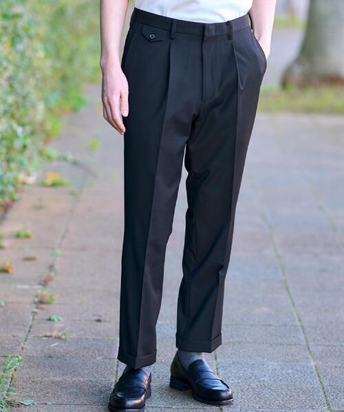 DRESSTERIOR（ドレステリア）の「【セットアップ可/Monomax4月号掲載】クールタッチ クイックドライ SET UP パンツ（その他パンツ・メンズ・ブラック/ブラウン系・82/79/76/85）」の2枚目の写真