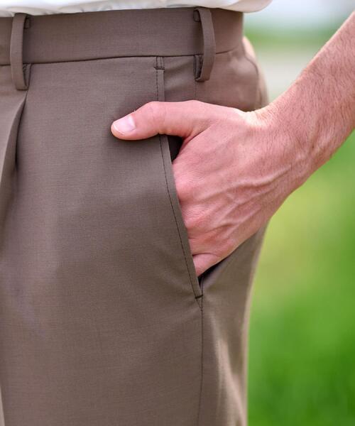 DRESSTERIOR（ドレステリア）の「【セットアップ可/Monomax4月号掲載】クールタッチ クイックドライ SET UP パンツ（その他パンツ・メンズ・ブラック/ブラウン系・82/79/76/85）」の11枚目の写真