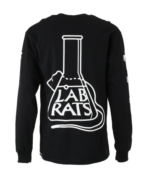 LIFE'S A BEACH（ライフズアビーチ）の「LIFE'S A BEACH（ライフズ ア ビーチ） RAT T◆（Tシャツ/カットソー・メンズ・ホワイト/ブラック・LARGE/MEDIUM/SMALL）」の2枚目の写真