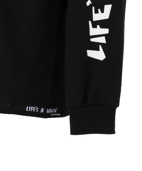LIFE'S A BEACH（ライフズアビーチ）の「LIFE'S A BEACH（ライフズ ア ビーチ） RAT T◆（Tシャツ/カットソー・メンズ・ホワイト/ブラック・LARGE/MEDIUM/SMALL）」の7枚目の写真