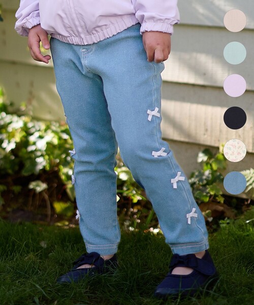 ANY（エニィ）の「7daysドリームストレッチパンツ（その他パンツ・キッズ・ライトグリーン系/ネイビー系/ネイビー系7/ライラック系/アイボリー系5/ベージュ系・110/120/130/100）」の5枚目の写真