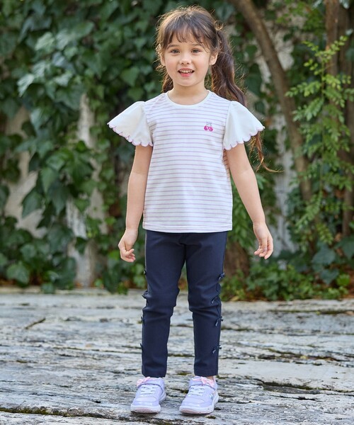 ANY（エニィ）の「7daysドリームストレッチパンツ（その他パンツ・キッズ・ライトグリーン系/ネイビー系/ネイビー系7/ライラック系/アイボリー系5/ベージュ系・110/120/130/100）」の18枚目の写真