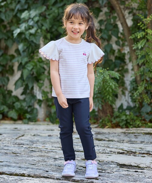 ANY（エニィ）の「7daysドリームストレッチパンツ（その他パンツ・キッズ・ライトグリーン系/ネイビー系/ネイビー系7/ライラック系/アイボリー系5/ベージュ系・110/120/130/100）」の19枚目の写真