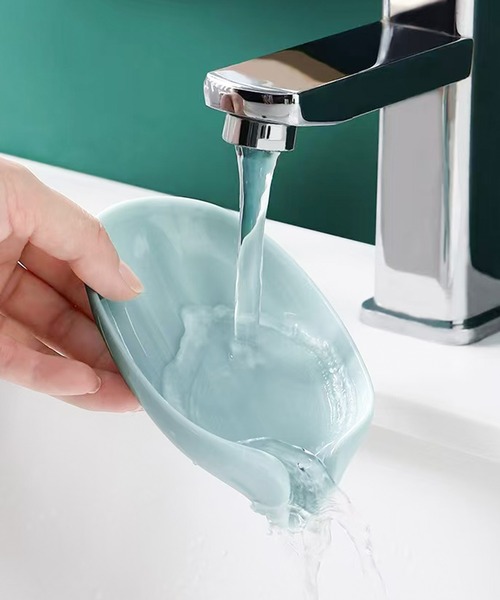 CALIFORNIA OUTFITTERS（カリフォルニア アウトフィッターズ）の「3-1A24  シンプル石鹸置き 吸盤式（バス/トイレグッズ・レディース・グレー/ライトグリーン・ONESIZE）」の5枚目の写真