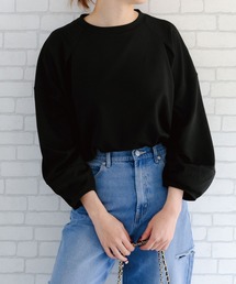 バルーン袖カットソー