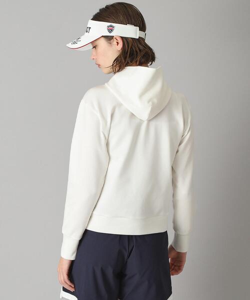 adabat（アダバット）の「【新レーベル ADABAT NAVY】ライトダンボールフーディー（パーカー・レディース・グレー/ホワイト系/ネイビー・42/40/38）」の6枚目の写真