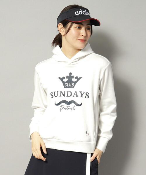 adabat（アダバット）の「【新レーベル ADABAT NAVY】ライトダンボールフーディー（パーカー・レディース・グレー/ホワイト系/ネイビー・42/40/38）」の13枚目の写真