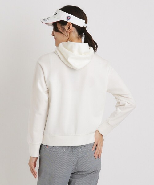 adabat（アダバット）の「【新レーベル ADABAT NAVY】ライトダンボールフーディー（パーカー・レディース・グレー/ホワイト系/ネイビー・42/40/38）」の14枚目の写真