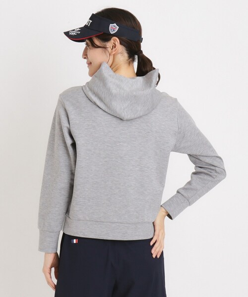 adabat（アダバット）の「【新レーベル ADABAT NAVY】ライトダンボールフーディー（パーカー・レディース・グレー/ホワイト系/ネイビー・42/40/38）」の20枚目の写真