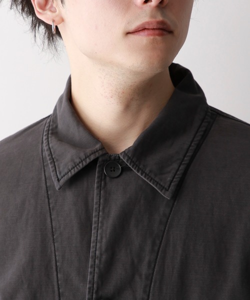 RAGEBLUE(レイジブルー)の「ヴィンテージライク/ミリタリーファティーグショートジャケット(ミリタリージャケット・メンズ・ブラック/カーキ・MEDIUM/LARGE)」の14枚目の写真