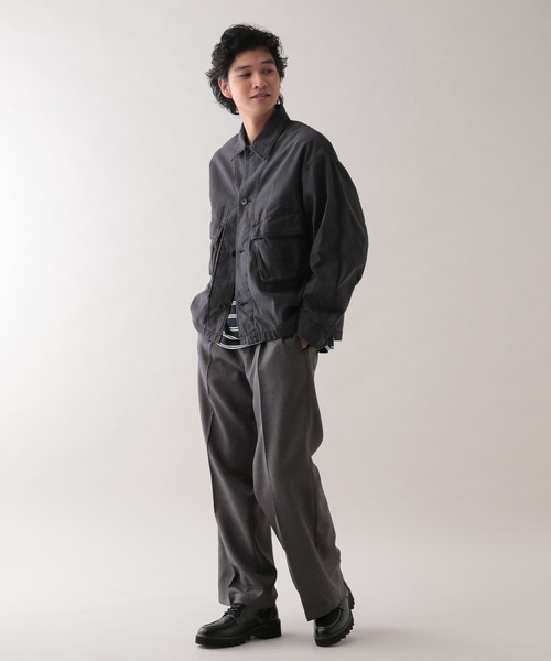 soerte ヴィンテージライクミリタリーショートジャケット soerte ヴィンテージライクミリタリーショートジャケット