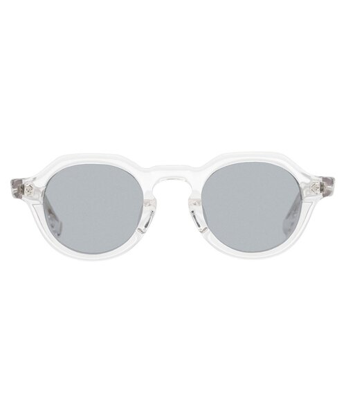 JOURNAL STANDARD relume(ジャーナルスタンダード レリューム)の「【WEB限定】ボストン型 サングラス|クラウンパント型|紫外線対策|UVカット|ユニセックス|ジャーナルスタンダードレリューム|Zoff|JOURNAL STANDARD relume(サングラス・レディース・クリア/クリアイエロー/ブラウン系その他2/ブラック・FREE)」の4枚目の写真