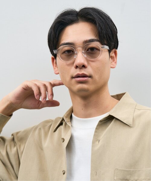 JOURNAL STANDARD relume(ジャーナルスタンダード レリューム)の「【WEB限定】ボストン型 サングラス|クラウンパント型|紫外線対策|UVカット|ユニセックス|ジャーナルスタンダードレリューム|Zoff|JOURNAL STANDARD relume(サングラス・レディース・クリア/クリアイエロー/ブラウン系その他2/ブラック・FREE)」の14枚目の写真