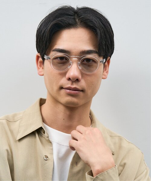 JOURNAL STANDARD relume(ジャーナルスタンダード レリューム)の「【WEB限定】ボストン型 サングラス|クラウンパント型|紫外線対策|UVカット|ユニセックス|ジャーナルスタンダードレリューム|Zoff|JOURNAL STANDARD relume(サングラス・レディース・クリア/クリアイエロー/ブラウン系その他2/ブラック・FREE)」の15枚目の写真