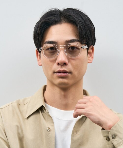 JOURNAL STANDARD relume(ジャーナルスタンダード レリューム)の「【WEB限定】ボストン型 サングラス|クラウンパント型|紫外線対策|UVカット|ユニセックス|ジャーナルスタンダードレリューム|Zoff|JOURNAL STANDARD relume(サングラス・レディース・クリア/クリアイエロー/ブラウン系その他2/ブラック・FREE)」の16枚目の写真