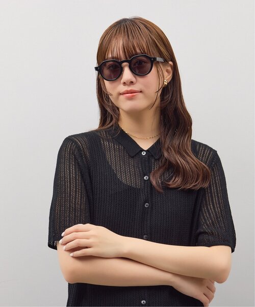JOURNAL STANDARD relume(ジャーナルスタンダード レリューム)の「【WEB限定】ボストン型 サングラス|クラウンパント型|紫外線対策|UVカット|ユニセックス|ジャーナルスタンダードレリューム|Zoff|JOURNAL STANDARD relume(サングラス・レディース・クリア/クリアイエロー/ブラウン系その他2/ブラック・FREE)」の20枚目の写真
