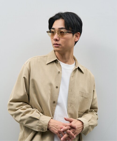 JOURNAL STANDARD relume(ジャーナルスタンダード レリューム)の「【WEB限定】ボストン型 サングラス|クラウンパント型|紫外線対策|UVカット|ユニセックス|ジャーナルスタンダードレリューム|Zoff|JOURNAL STANDARD relume(サングラス・レディース・クリア/クリアイエロー/ブラウン系その他2/ブラック・FREE)」の6枚目の写真