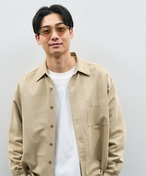 JOURNAL STANDARD relume(ジャーナルスタンダード レリューム)の「【WEB限定】ボストン型 サングラス|クラウンパント型|紫外線対策|UVカット|ユニセックス|ジャーナルスタンダードレリューム|Zoff|JOURNAL STANDARD relume(サングラス・レディース・クリア/クリアイエロー/ブラウン系その他2/ブラック・FREE)」の7枚目の写真