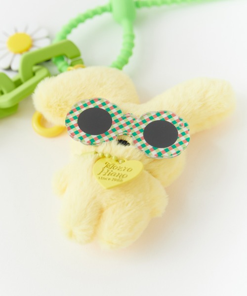 うさぎデザイン チャーム ぬいぐるみ（キーホルダー）｜ROOPTOKYO