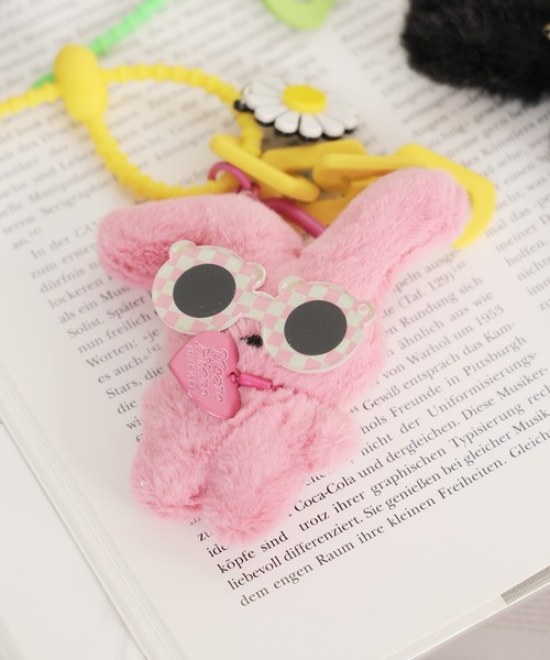 うさぎデザイン チャーム ぬいぐるみ（キーホルダー）｜ROOPTOKYO