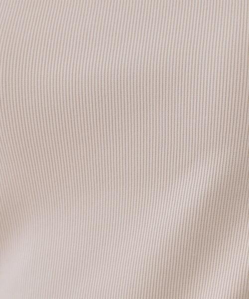 OPAQUE.CLIP(オペークドットクリップ)の「コットンリブキャミソール【洗濯機洗い可】(タンクトップ・レディース・ライトベージュ/オフホワイト/ブラック・36/40/38)」の13枚目の写真