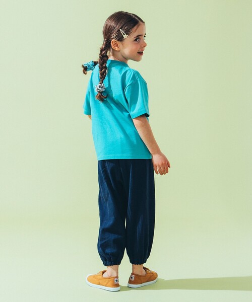 こども ビームス（コドモビームス）の「SEA 刺繍 Tシャツ 2025SS（90～140cm）（Tシャツ/カットソー・キッズ・ホワイト系その他5/ロイヤルブルー・90/110/120/130/140/100）」の8枚目の写真