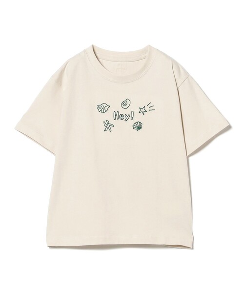 こども ビームス（コドモビームス）の「SEA 刺繍 Tシャツ 2025SS（90～140cm）（Tシャツ/カットソー・キッズ・ホワイト系その他5/ロイヤルブルー・90/110/120/130/140/100）」の11枚目の写真