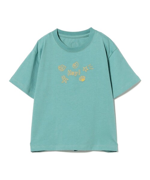 こども ビームス（コドモビームス）の「SEA 刺繍 Tシャツ 2025SS（90～140cm）（Tシャツ/カットソー・キッズ・ホワイト系その他5/ロイヤルブルー・90/110/120/130/140/100）」の14枚目の写真